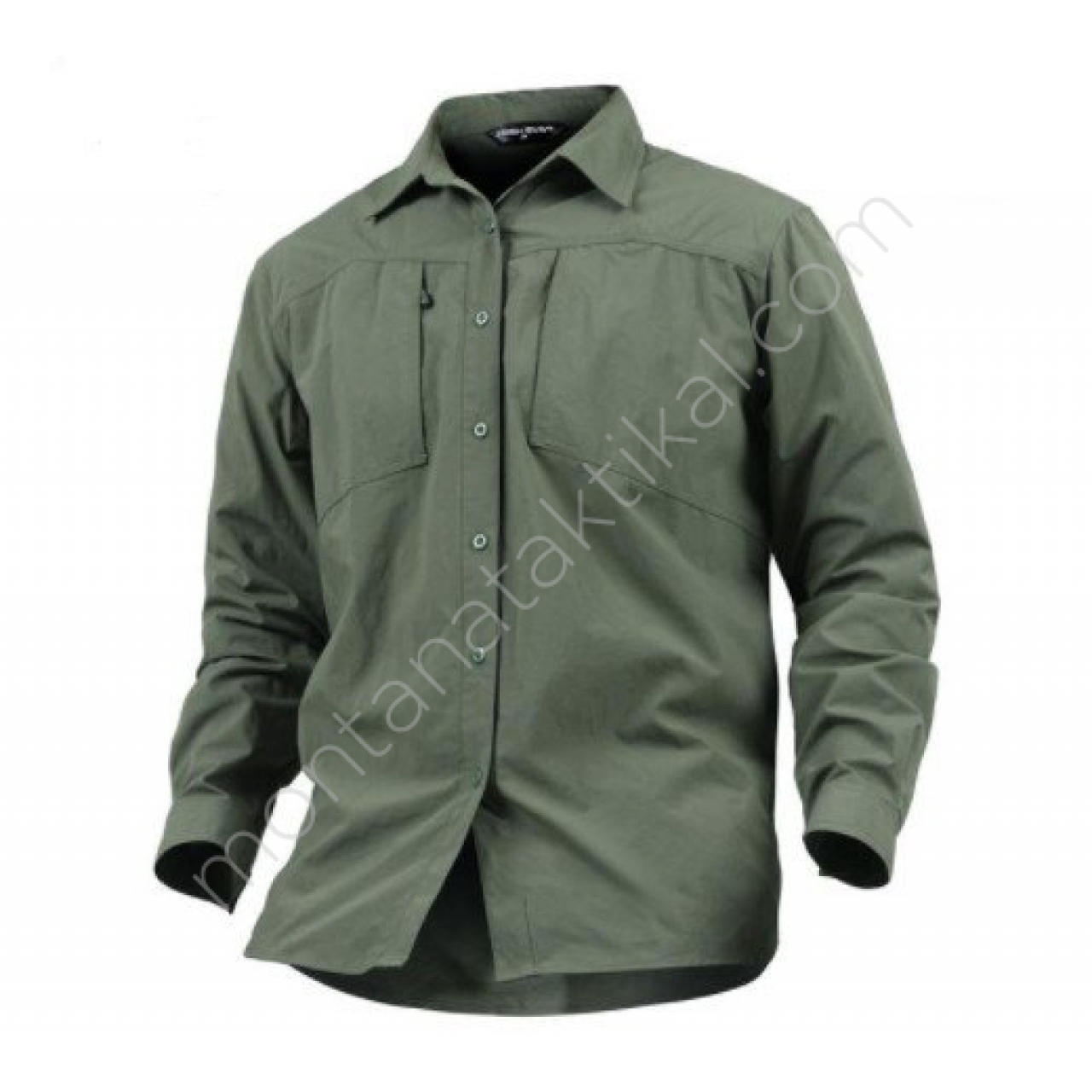 MONTANA TAKTİKAL Erkek Haki Yeşil   Taktikal Gömlek